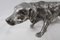 Estatua de perro de metal plateado de Mauro Manetti para Lega Peltro, Imagen 6