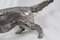 Statua a forma di cane in metallo argentato di Mauro Manetti per Lega Peltro, Immagine 4