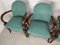 Art Deco Bridge Armchairs, Set of 5, Image 29