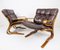 Leather Skyline Chairs by Einar Hove for Hove Mobler, Set of 2 3