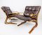 Leather Skyline Chairs by Einar Hove for Hove Mobler, Set of 2, Image 3