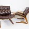 Leather Skyline Chairs by Einar Hove for Hove Mobler, Set of 2 5