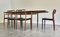 Extendable Rosewood Model 79 Dining Table & Chairs by Niels O. Møller for J.L. Møllers, 1950s, Set of 5 2