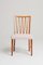 Mid-Century Teak & Wool Dining Chairs, Set of 8, Image 8