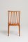 Mid-Century Teak & Wool Dining Chairs, Set of 8, Image 10