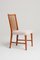 Mid-Century Teak & Wool Dining Chairs, Set of 8, Image 1