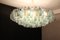 Mid-Century Blue, Amber & White Chandelier, Image 2