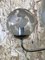Mid-Century Space Age Stehlampe aus Metall & Glas 9