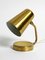 Large Mid-Century Modern Brass Table Lamp, Image 17