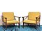 Vintage Danish Yellow Easy Chairs, 1960s, Set of 2 2