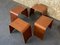 Mid-Century Modell 4515 Hocker aus Teak von Hans Ludvigsen für Fritz Hansen, 4er Set 11