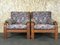 Set of Mid-Century Teak Easy Chair by Olsen & Laursen, Denmark 12
