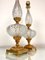 Neoclassical Cut Crystal & Brass Table Lamps, Italy, 1950s, Set of 2 4