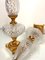 Neoclassical Cut Crystal & Brass Table Lamps, Italy, 1950s, Set of 2 9