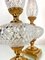 Neoclassical Cut Crystal & Brass Table Lamps, Italy, 1950s, Set of 2 6