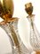 Neoclassical Cut Crystal & Brass Table Lamps, Italy, 1950s, Set of 2 17