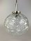 Space Age Ball Pendant Lamp in Glass, 1970s 6