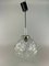 Space Age Ball Pendant Lamp in Glass, 1970s 1