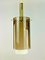 Mid-Century Space Age Deckenlampe aus Messing & Glas, 1960er 1