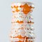Vase mit Shino Glasur auf Orange Engobe von Ymono 3
