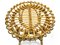 Vintage Rattan Stool, 1970s, Image 5