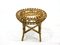 Vintage Rattan Stool, 1970s, Image 2