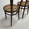 Mid-Century Bentwood & Cane Dining Chairs by Michael Thonet for ZPM Radomsko, 1960s, Set of 4 6