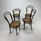 Mid-Century Bentwood & Cane Dining Chairs by Michael Thonet for ZPM Radomsko, 1960s, Set of 4 3