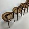Mid-Century Bentwood & Cane Dining Chairs by Michael Thonet for ZPM Radomsko, 1960s, Set of 4, Image 5