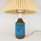 Blaue Tischlampe von Aldo Londi für Bitossi, 1960er 2
