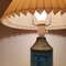 Blaue Tischlampe von Aldo Londi für Bitossi, 1960er 9