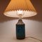 Lampada da tavolo blu di Aldo Londi per Bitossi, anni '60, Immagine 8