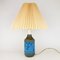 Blue Table Lamp by Aldo Londi for Bitossi, 1960s, Image 1