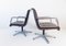 Brown Leather Delta 2000 Lounge Chairs from Wilkhahn, Set of 2 6
