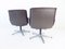 Brown Leather Delta 2000 Lounge Chairs from Wilkhahn, Set of 2 4