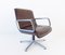 Brown Leather Delta 2000 Lounge Chairs from Wilkhahn, Set of 2 19