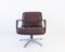 Brown Leather Delta 2000 Lounge Chairs from Wilkhahn, Set of 2 24
