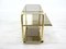 Vintage Glass & Metal Bar Trolley, 1980s, Image 6