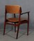 Leather & Rosewood Armchair by Erik Buch, Image 6