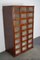 Vintage Dutch Oak Haberdashery Shop Cabinet, 1930s 18