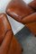 Vintage Dutch Cognac Leather Club Chairs, Set of 2, Image 4