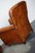 Vintage Dutch Cognac Leather Club Chairs, Set of 2, Image 13