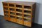 Vintage Dutch Beech & Oak Haberdashery Shop Cabinet, 1950s, Image 16
