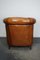 Vintage Dutch Cognac Leather Club Chair, Image 11