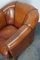 Club chair vintage in pelle color cognac, Paesi Bassi, Immagine 7