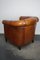 Club chair vintage in pelle color cognac, Paesi Bassi, Immagine 10