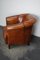 Club chair vintage in pelle color cognac, Paesi Bassi, Immagine 8