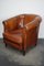 Vintage Dutch Cognac Leather Club Chair 6