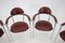 Leather Dining Chairs from Arrben, Italy, 1980s, Set of 6, Image 8