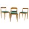 Ash Dining Chairs from Drevotvar, Czechoslovakia, 1970s, Set of 4 1